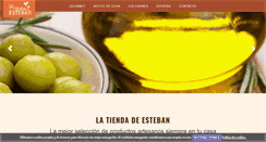 Desktop Screenshot of latiendadeesteban.com